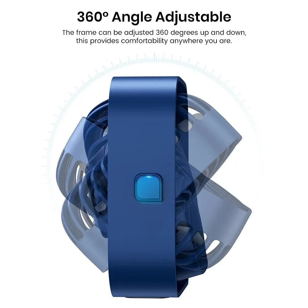 TOPK Mini Portable Fan,USB Desk Fan Table