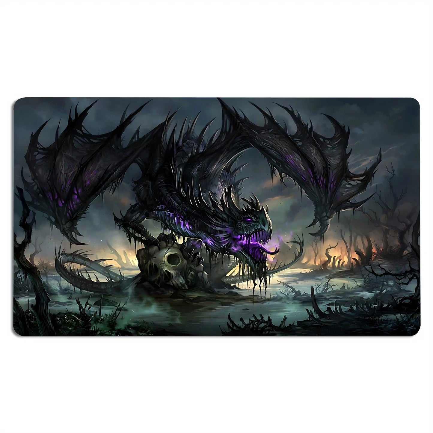 Premium Magic:Party Game Mat Durable Rubber for MTG and TCG Games