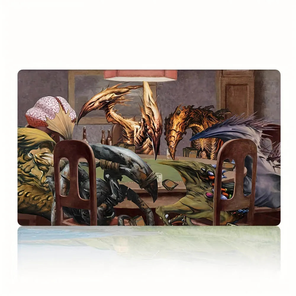 Premium Magic:Party Game Mat Durable Rubber for MTG and TCG Games