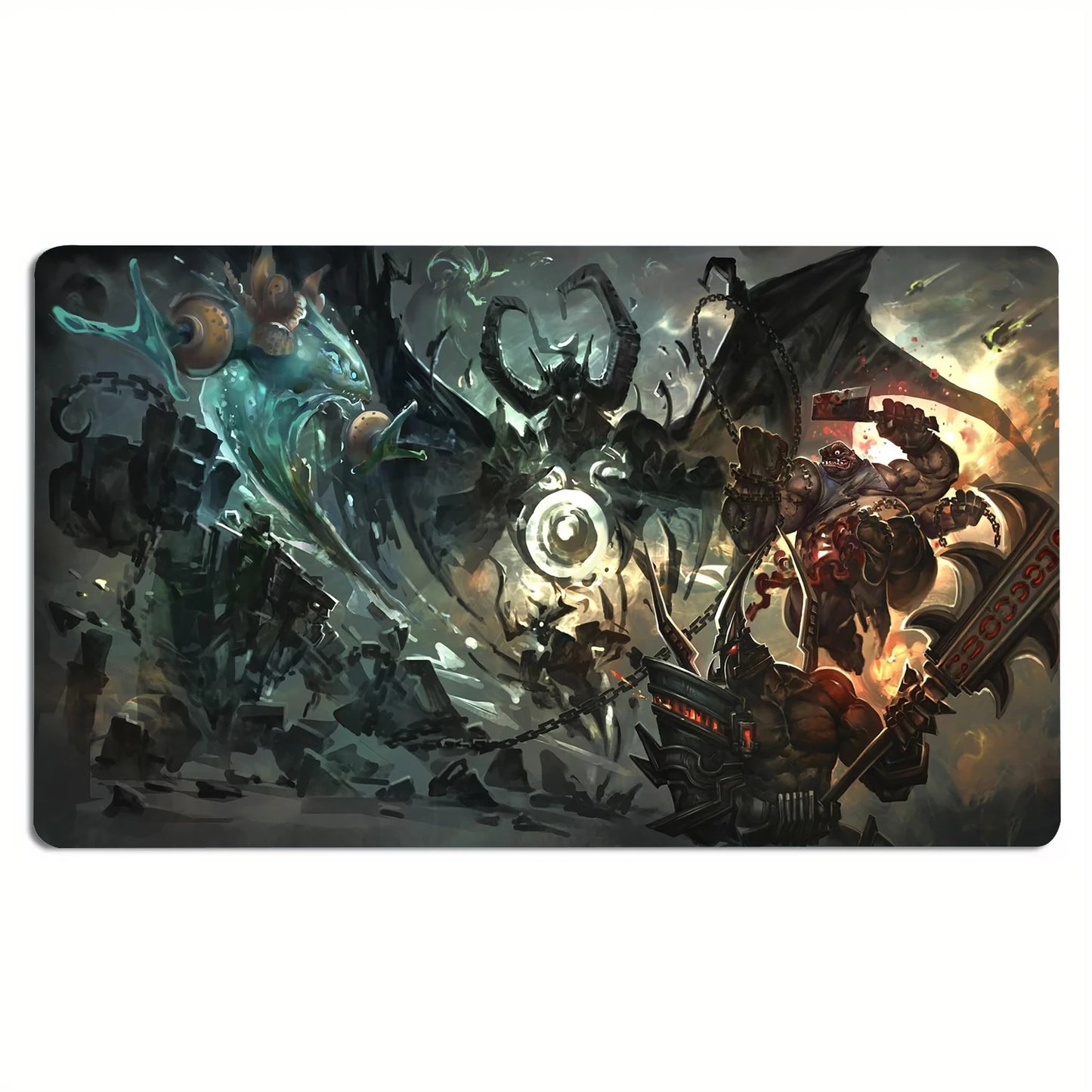 Premium Magic:Party Game Mat Durable Rubber for MTG and TCG Games