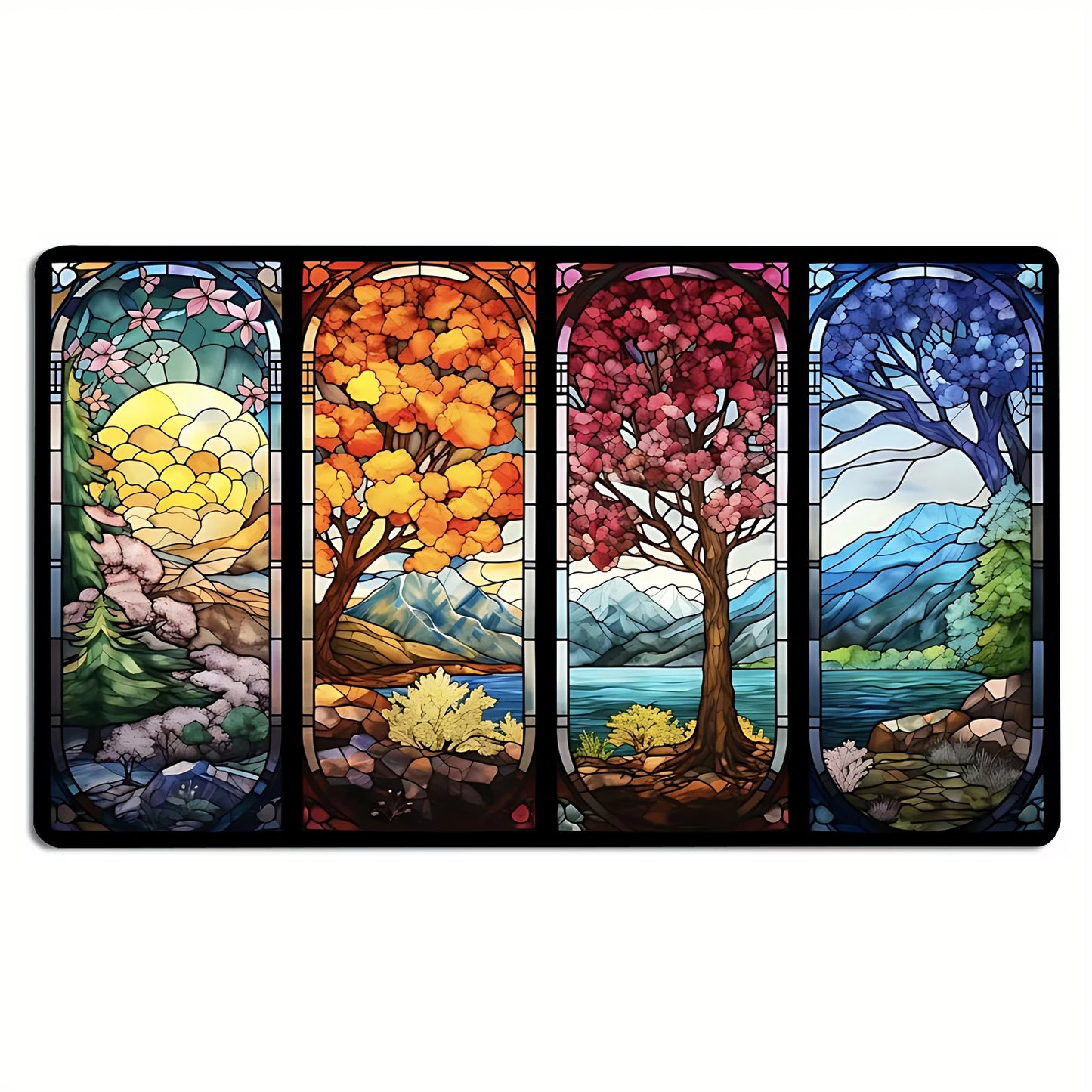 Premium Magic:Party Game Mat Durable Rubber for MTG and TCG Games