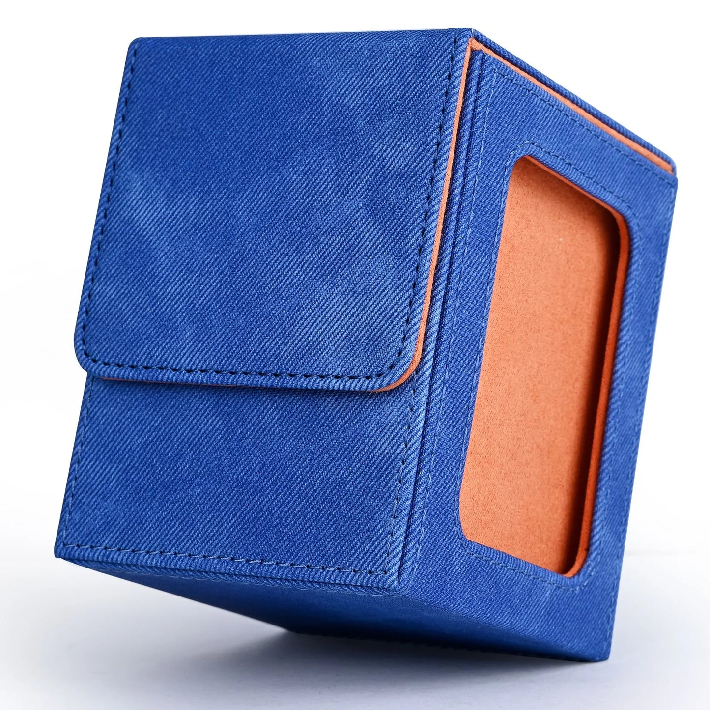 Card deck box with display window