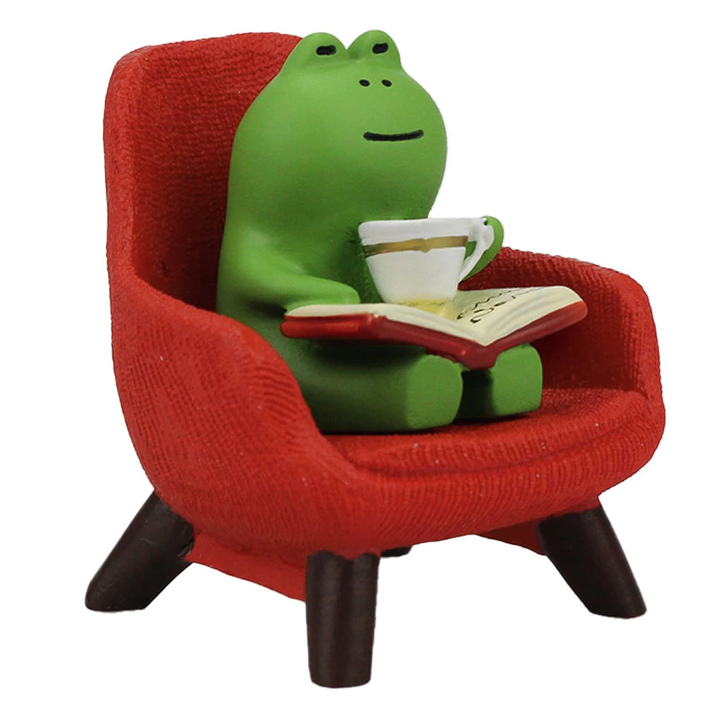 Cartoon Frog Animal Statue - Spooky's Loot
