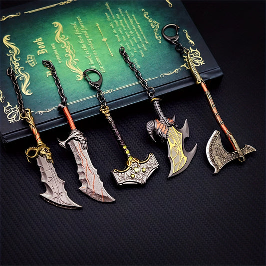 Gaming Weapon Keychain