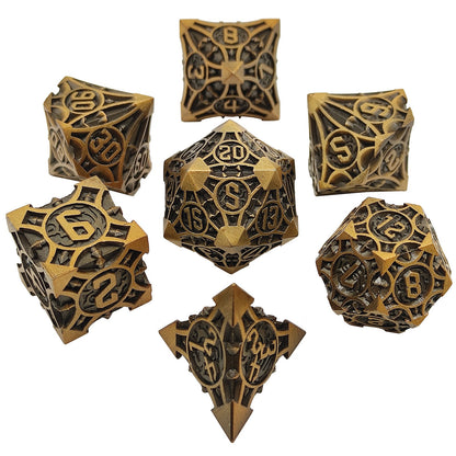 Metal Dice Set - 7 Dices