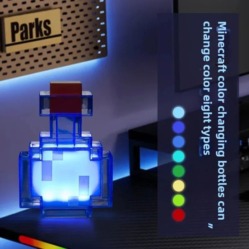 Minecraft Potion/Torch Flashlight LED Night Light Bedroom