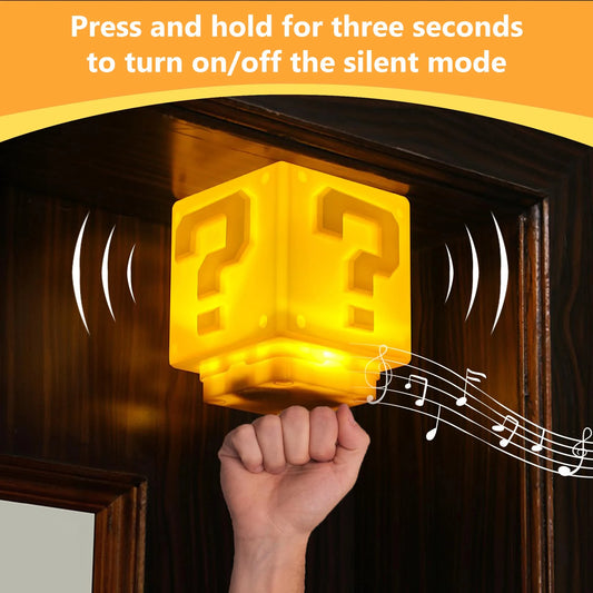 LED Question Mark Night Light With Music