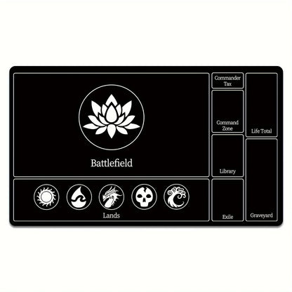 Premium Magic:Party Game Mat Durable Rubber for MTG and TCG Games