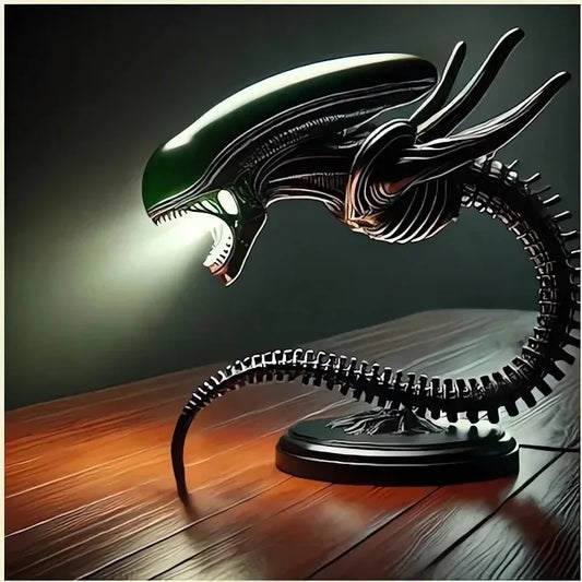 Unique Alien Creature Lamp Stand