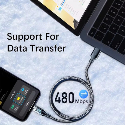 120W Type C to Type C Cable Phone Super Fast Charging Cable
