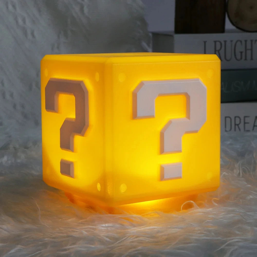 LED Question Mark Night Light With Music