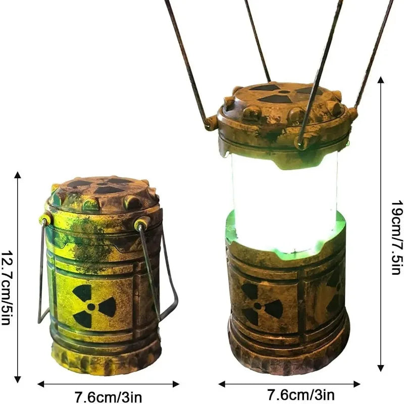 Miniature Lantern with Green LED - Spooky's Loot