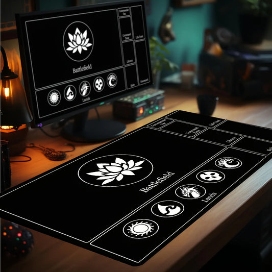 Premium Magic:Party Game Mat Durable Rubber for MTG and TCG Games