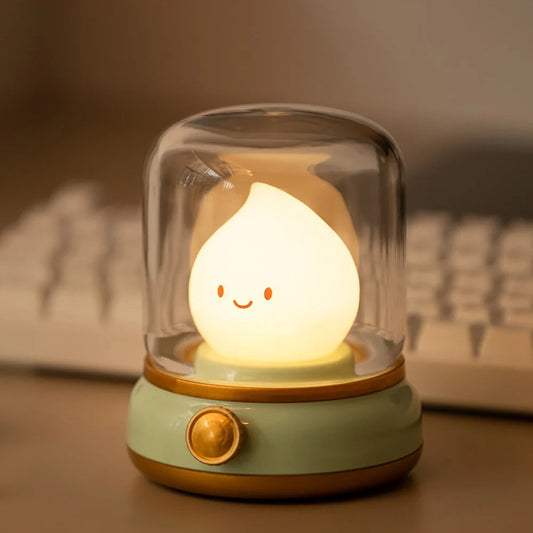 Night Light Cute Flameless Candle