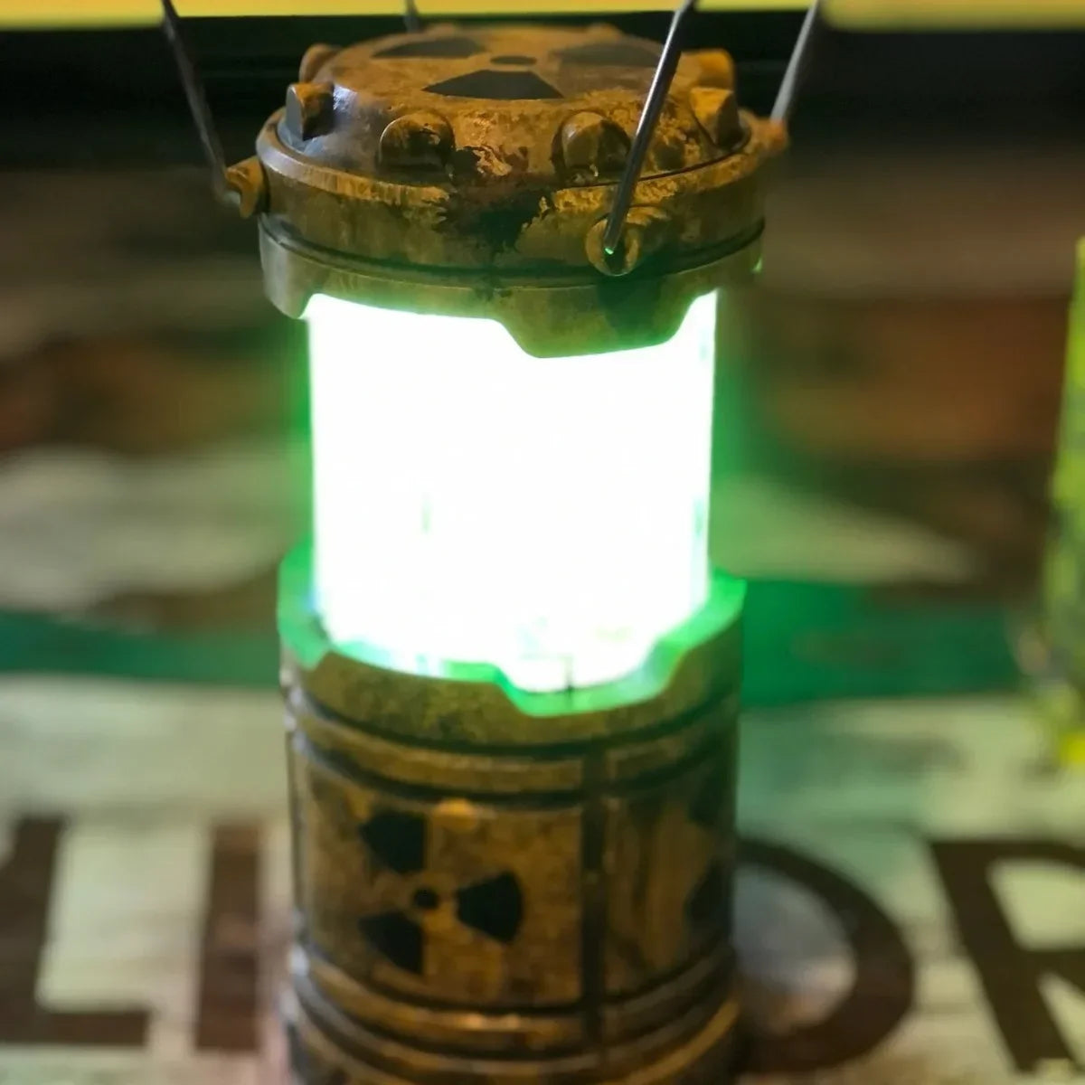 Miniature Lantern with Green LED - Spooky's Loot