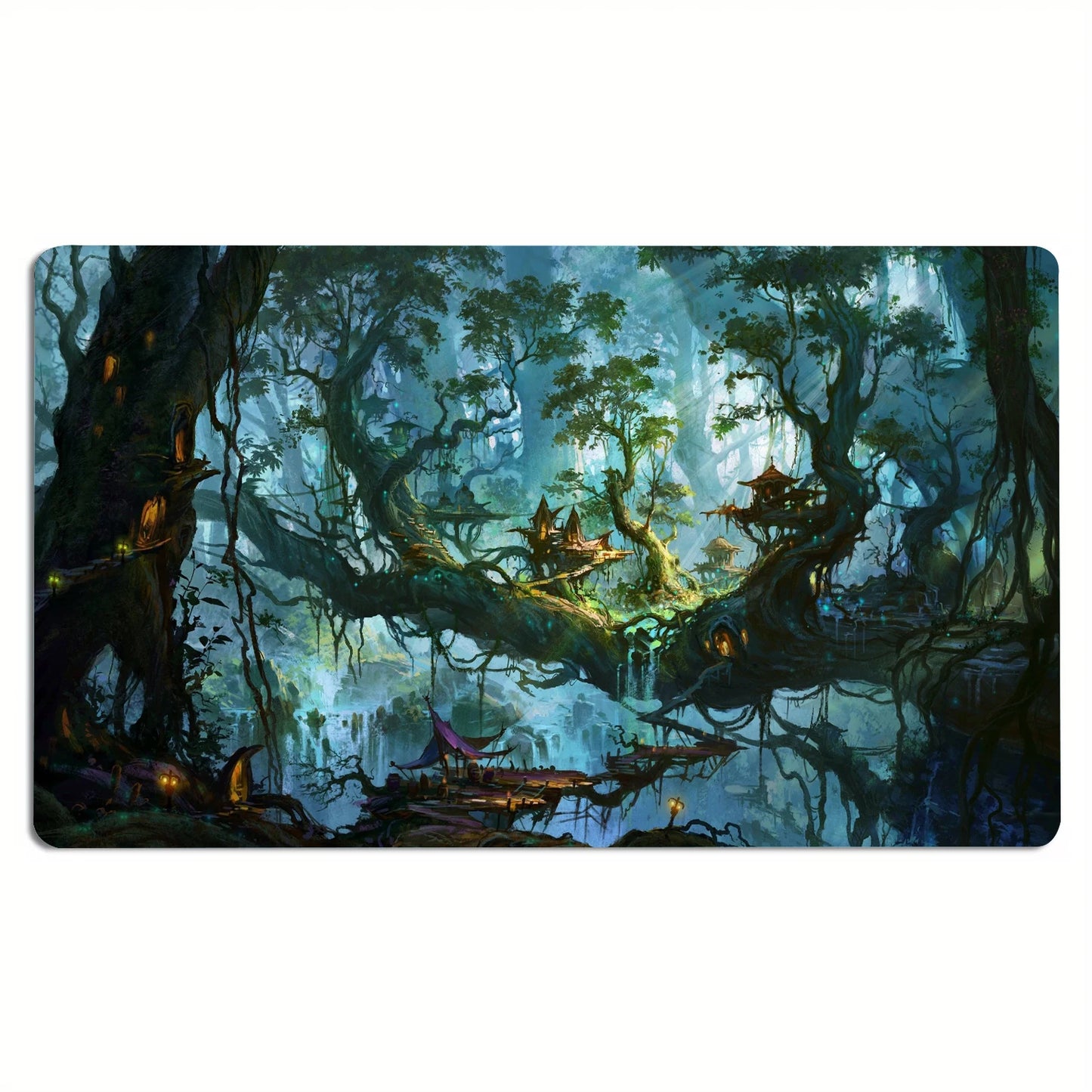 Premium Magic:Party Game Mat Durable Rubber for MTG and TCG Games