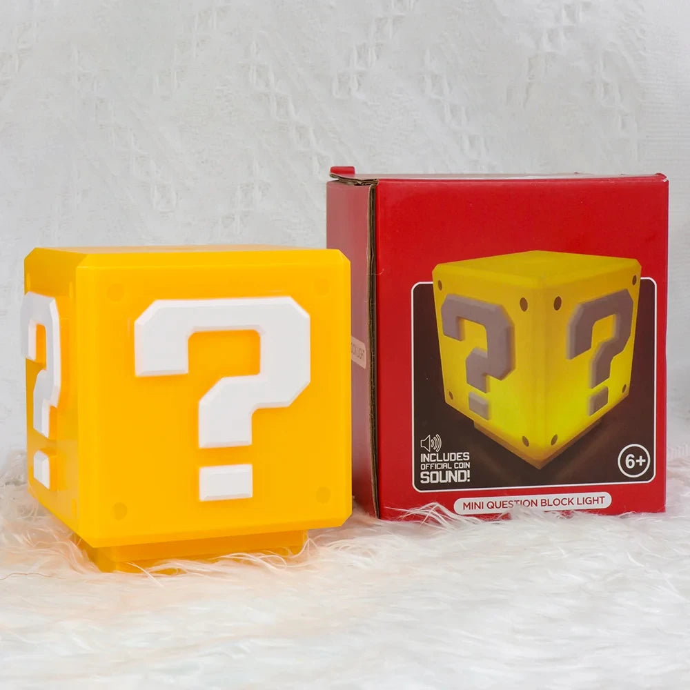 LED Question Mark Night Light With Music
