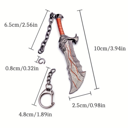 Gaming Weapon Keychain